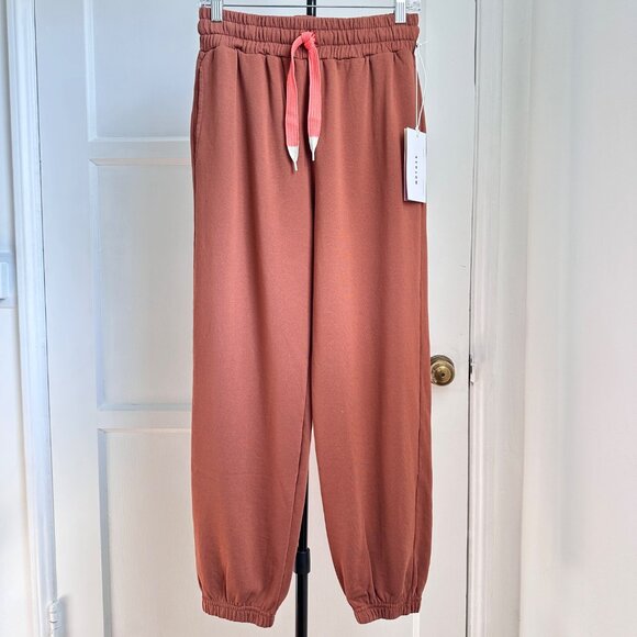 NWT MOTHER DENIM Women's Knock Out Ankle Pant Mocha Bisque 100% Cotton Sz S $188 - Picture 2 of 16
